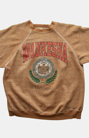 80s Waukesha Wisconsin Crew Neck Sweatshirt image number 2