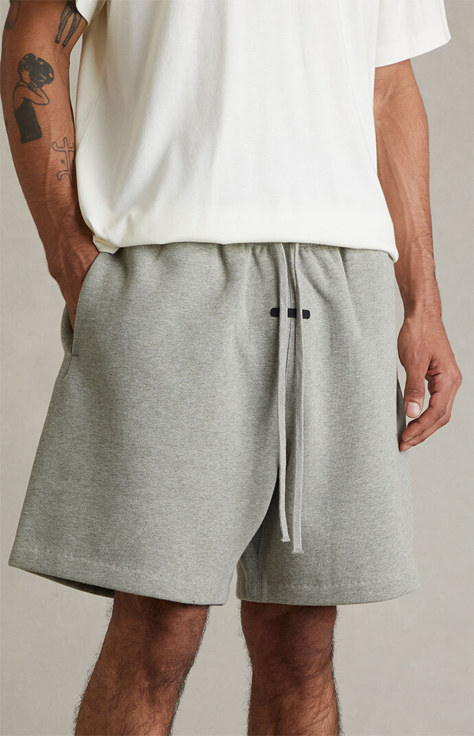 Fear of God ESSENTIALS Concrete Heather Signature Classic Sweat