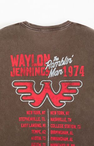 Waylon Jennings The Ramblin' Man T-Shirt image number 4
