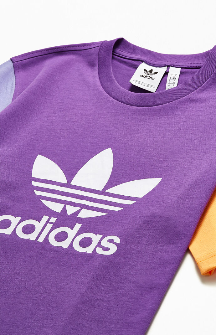 orange and purple graphic tee orange and purple graphic tee