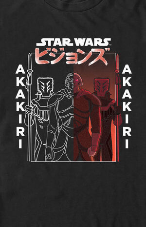 Star Wars: Visions Akakir T-Shirt Star Wars: Visions Akakir T-Shirt image number null