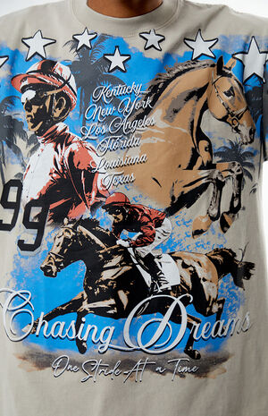 Chasing Dream Oversized T-Shirt image number 2