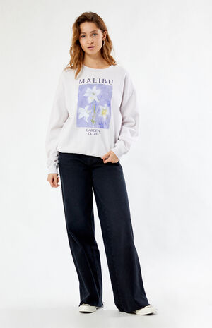 Malibu Garden Club Crew Neck Sweatshirt image number 3