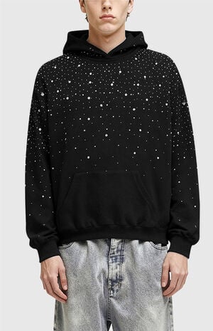 Rhinestone Fleece Hoodie image number 2