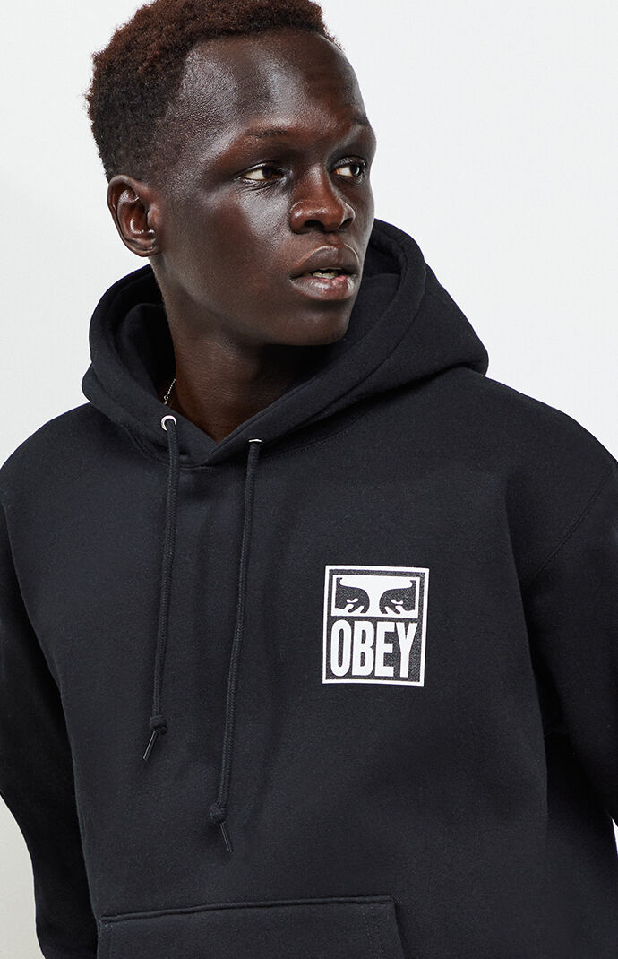 Black Obey Hoodie Free Delivery Zwh Com Pk