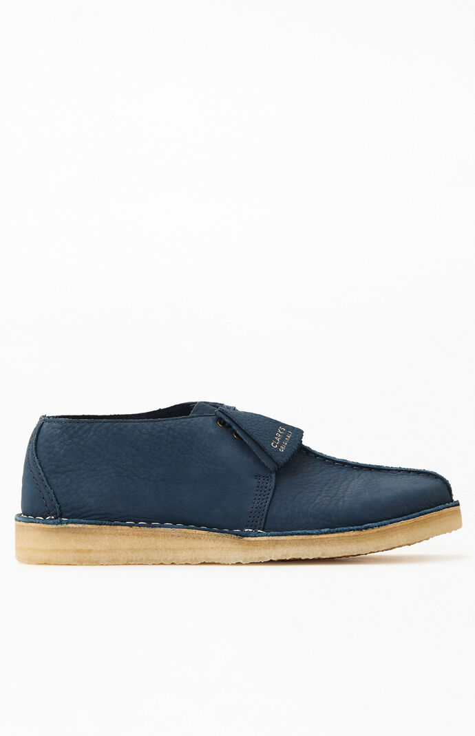 Blue Nubuck Desert Trek Shoes