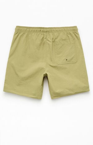 Green Collegiate 6.5" Swim Trunks image number 2