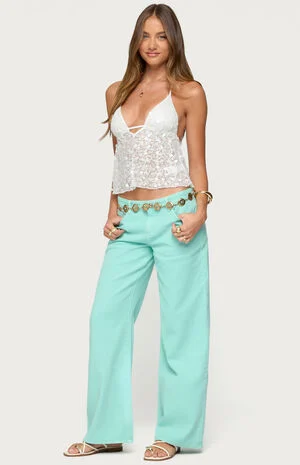 Roman Low Rise Slouchy Jeans image number 4