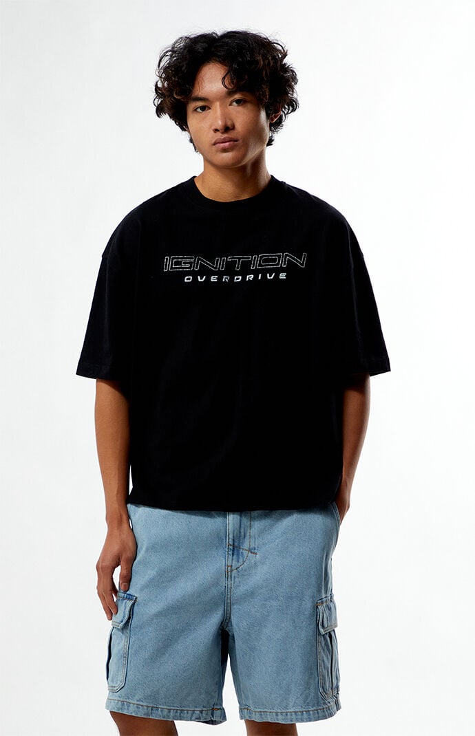 Pacsun Ignition Overdrive Cropped T-Shirt
