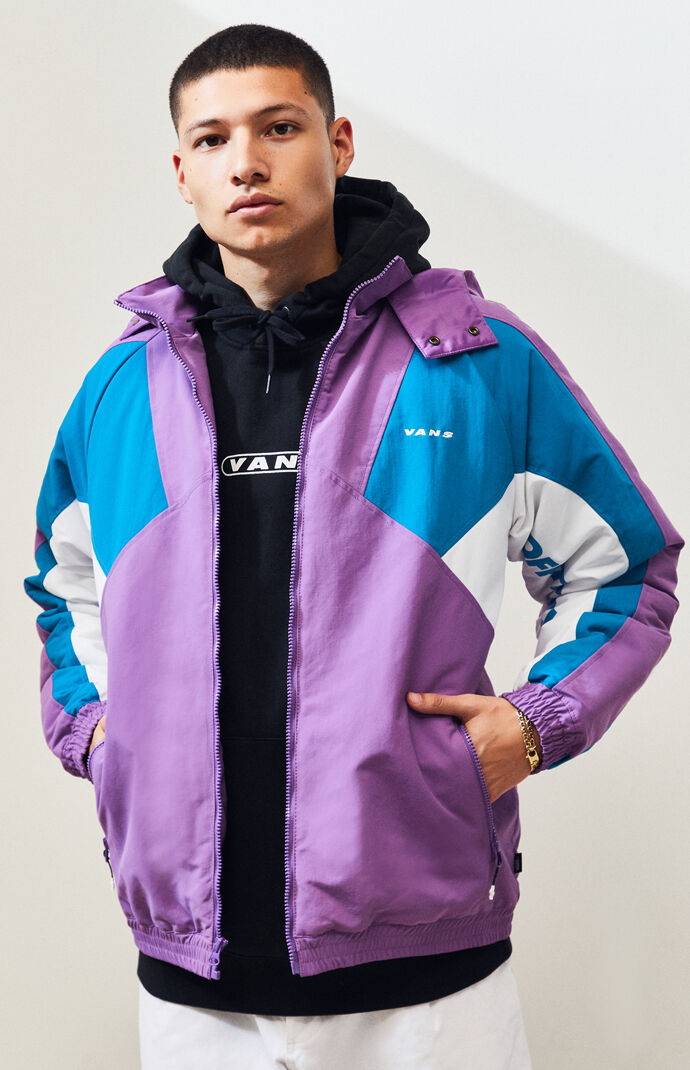 purple vans jacket