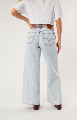 Light Indigo '94 Baggy Wide Leg Jeans image number 4