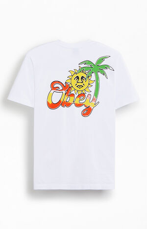 Island Of Obey Heavyweight T-Shirt image number 1