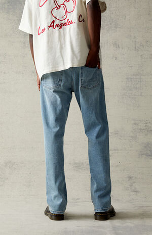 Straight Indigo Comfort Stretch Jeans image number 4
