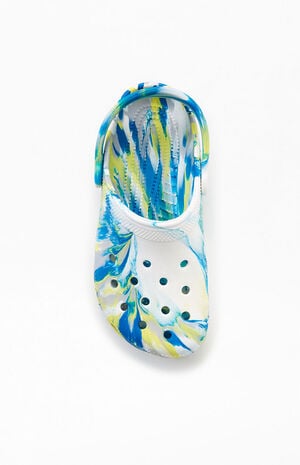 Kids Marbled Classic Clogs image number 5