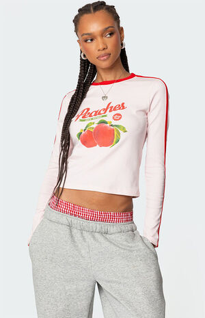 Peachy Long Sleeve T-Shirt image number 1