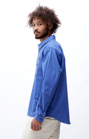 Carpenter Button Down Long Sleeve Shirt image number 3