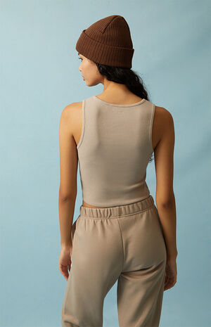 By PacSun Tan Club Ribbed Tank Top image number 3