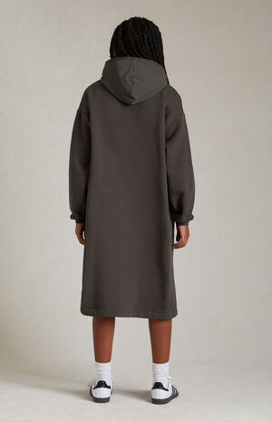 Essentials Ink Hooded Dress image number 3