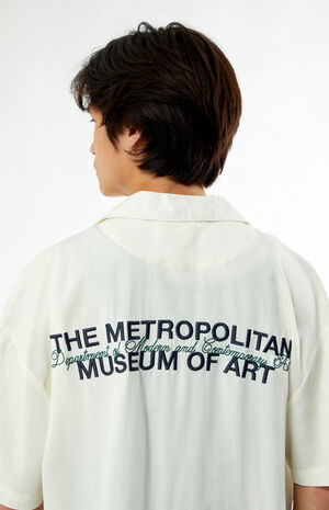 x PacSun Cropped Camp Shirt image number 2