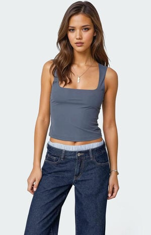 Essy Square Neck Top image number 1