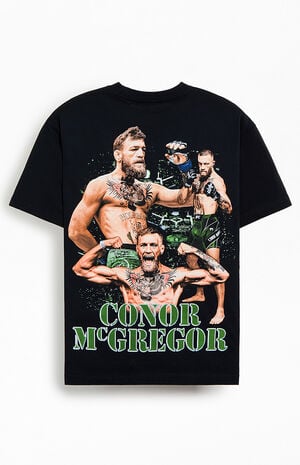 Conor McGregor Collage Oversized T-Shirt image number 2