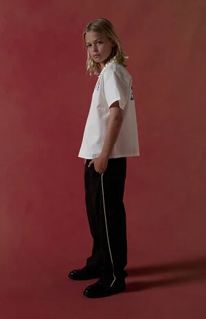 Plaid Straight Leg Trousers image number 1