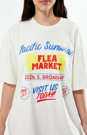 Pacific Sunwear Flea Market Oversized T-Shirt image number 1