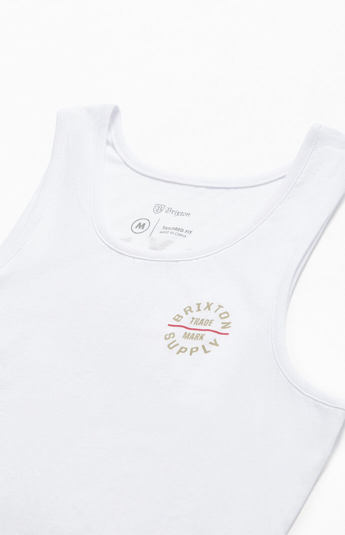 White Oath Tank Top