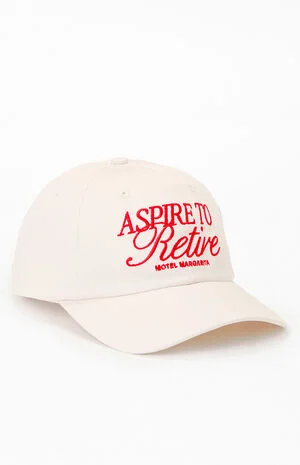 Aspire To Retire Snapback Hat image number 1