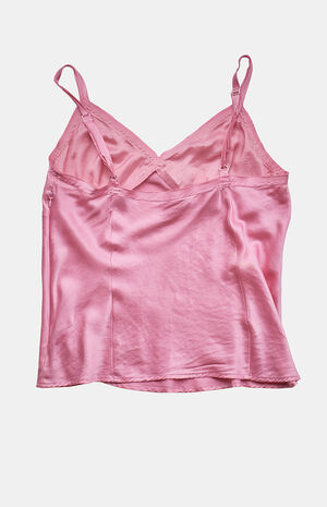 2000s Silk Cami V-Neck Tank Top image number 2