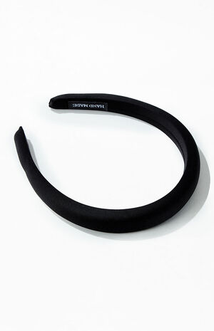 Black Basic Headband image number 2