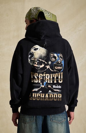 Lunchador Ring Hoodie image number 2