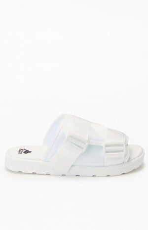 White Authentic Bastian 1 Slide Sandals