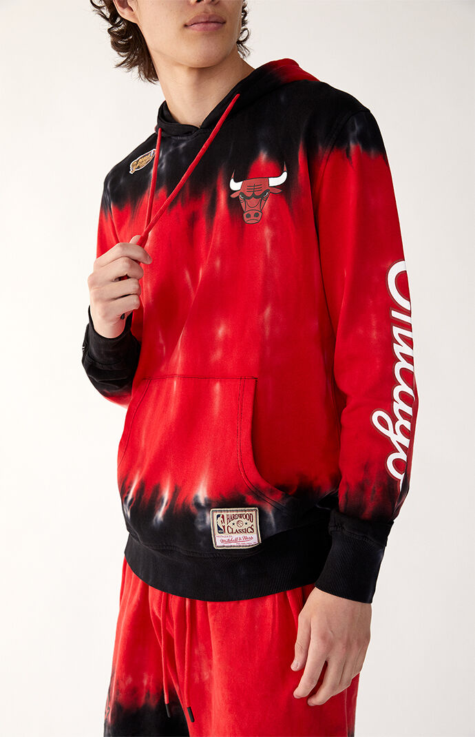 Tie-Dyed Bulls Hoodie