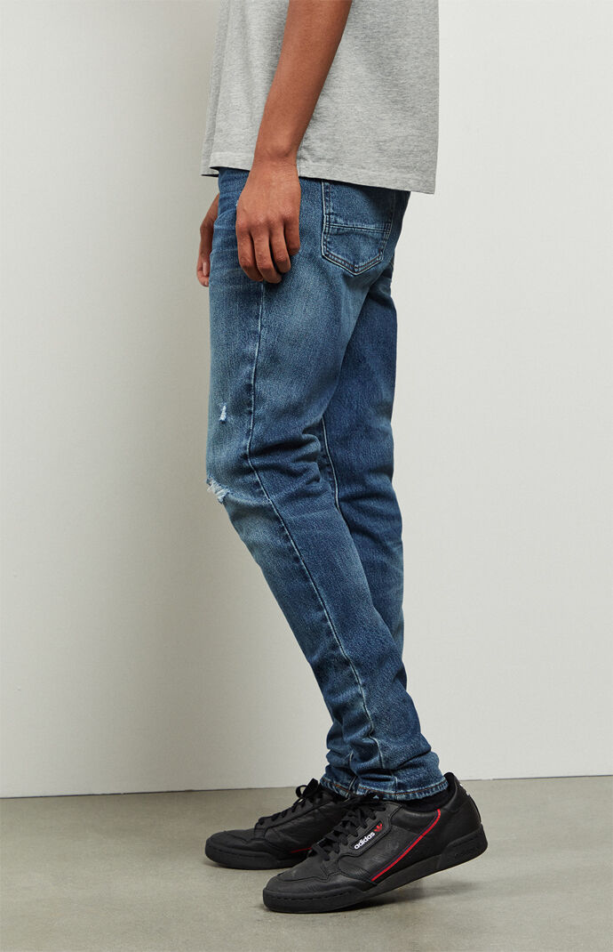 Dark Stacked Comfort Skinny Jeans