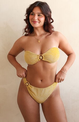 Lotus Bandeau Bikini Top image number 8