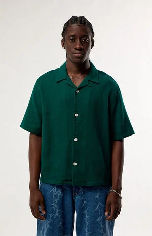 Green Dean Camp Shirt image number 1