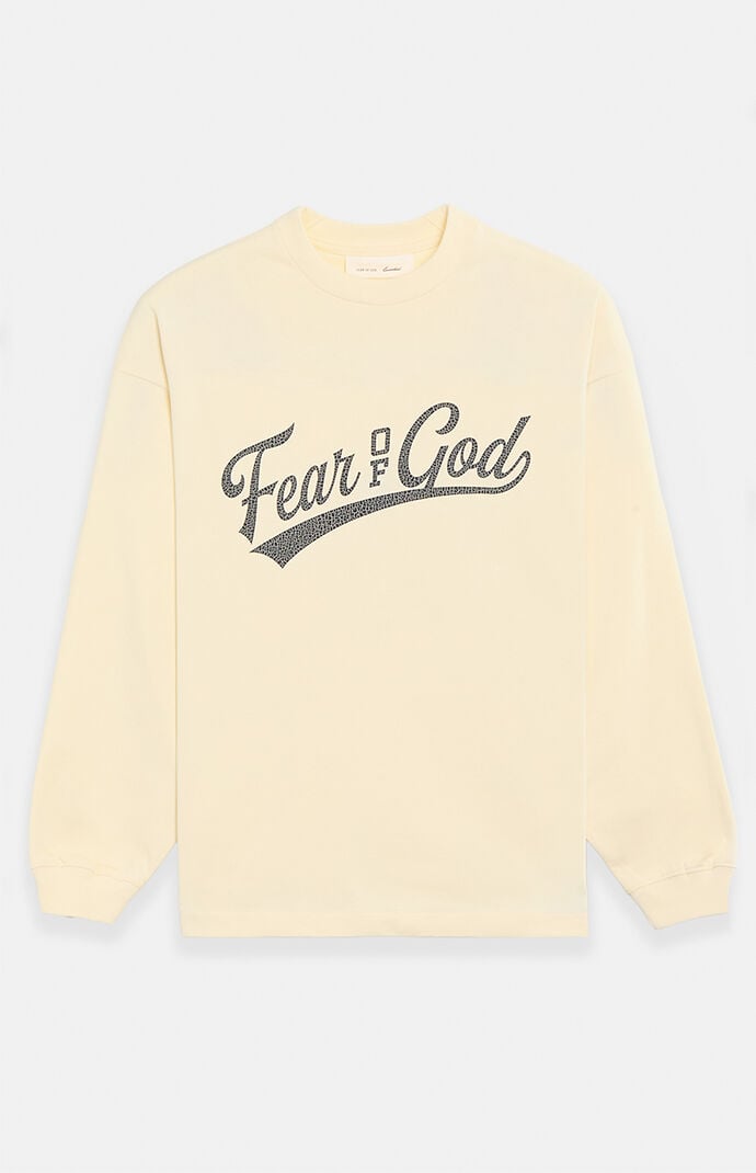 Fear of God Cream Merch Long Sleeve T-Shirt