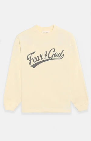 Cream Merch Long Sleeve T-Shirt image number 1