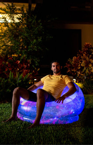Inflatable Chair Illuminated Galaxy Air Candy image number 4