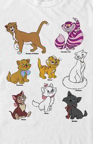 Disney Cats Grid T-Shirt image number 2