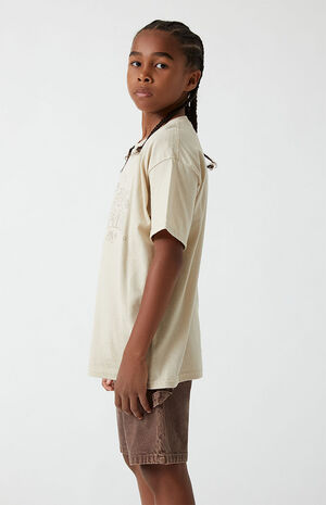 Tan Pacific Sunwear Bubble Font T-Shirt image number 3
