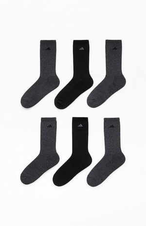 6-Pack Trefoil Crew Socks image number 2