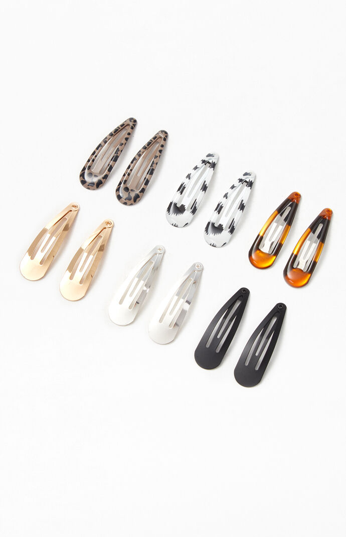 12 Pack Snap Clips