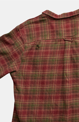 '90s Brown Flannel Top image number 4