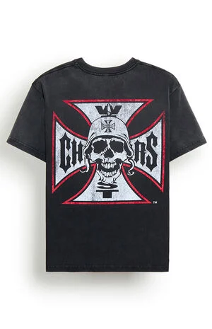 Skeleton Cross T-Shirt image number 1