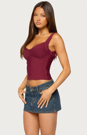 Lanthe Knit Bandage Top image number 2