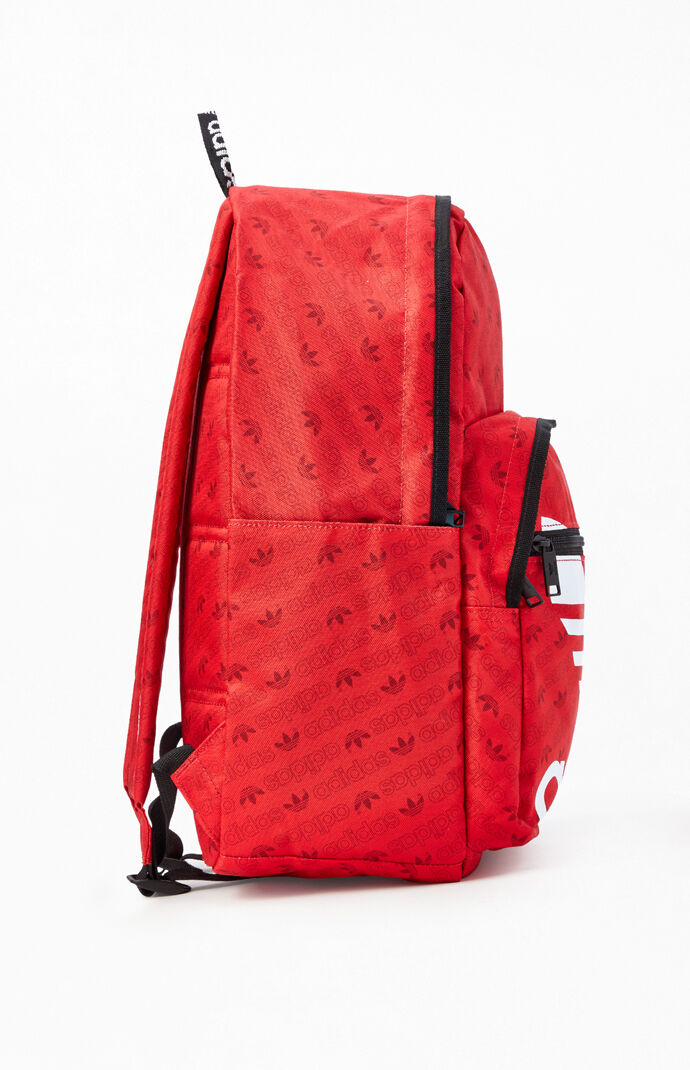 adidas Red Trefoil Pocket Backpack | PacSun