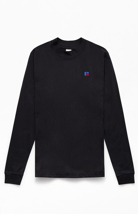 Larry Mock Neck Long Sleeve T-Shirt