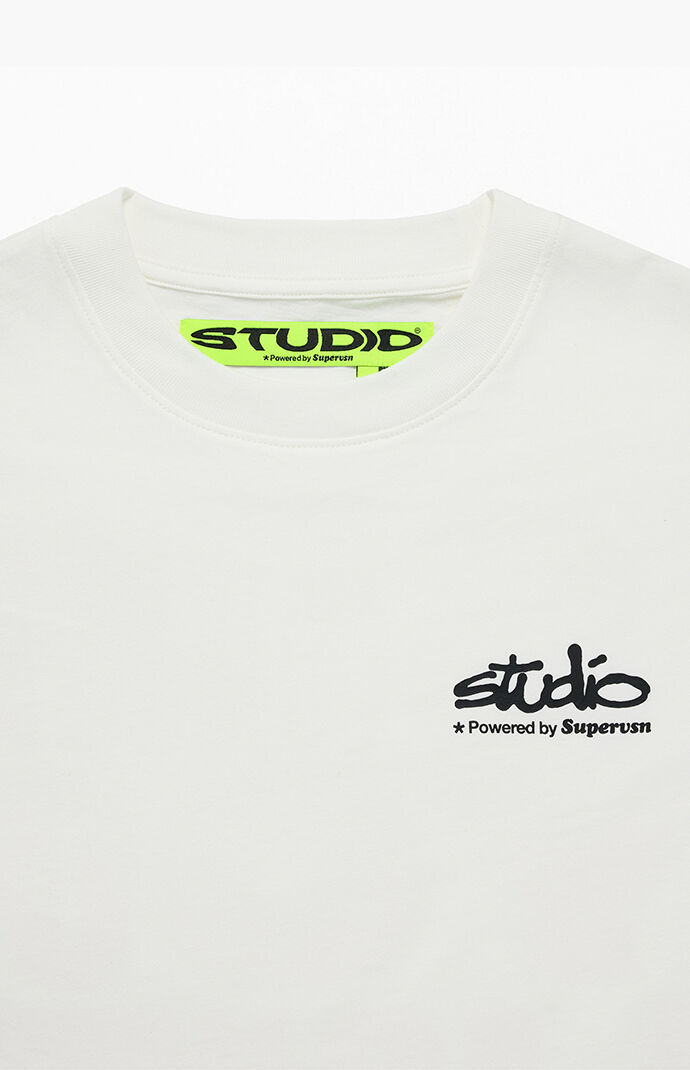 【CPGN STUDIO】Delight Logo Short Sleeve T-shirt Studio by Supervsn Script Layer T-Shirt | PacSun